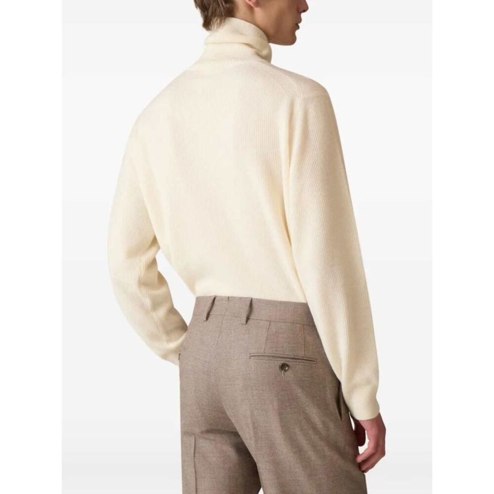 Lardini Men Ribbed High-Neck Sweater - Picture 4 of 5